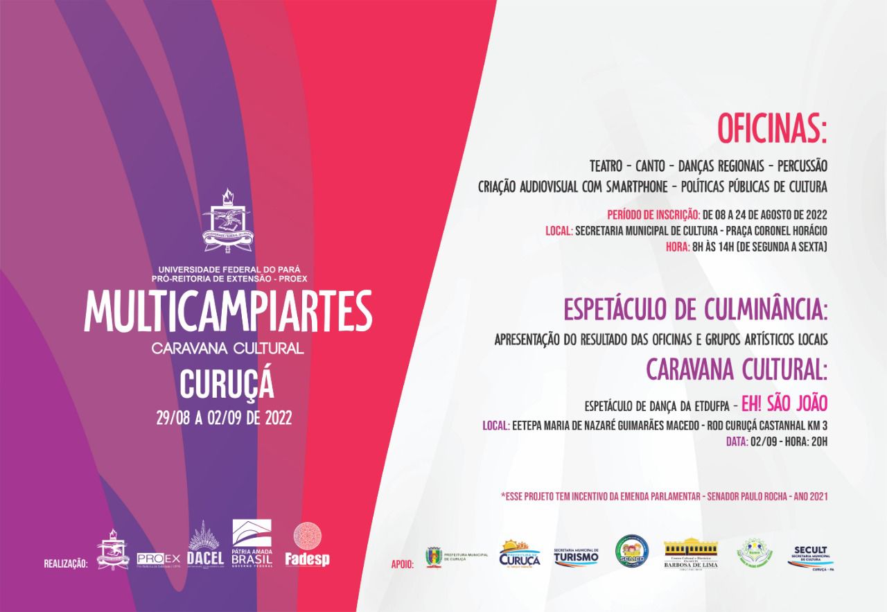 Multicampiartes caravana cultural UFPA -Curuçá