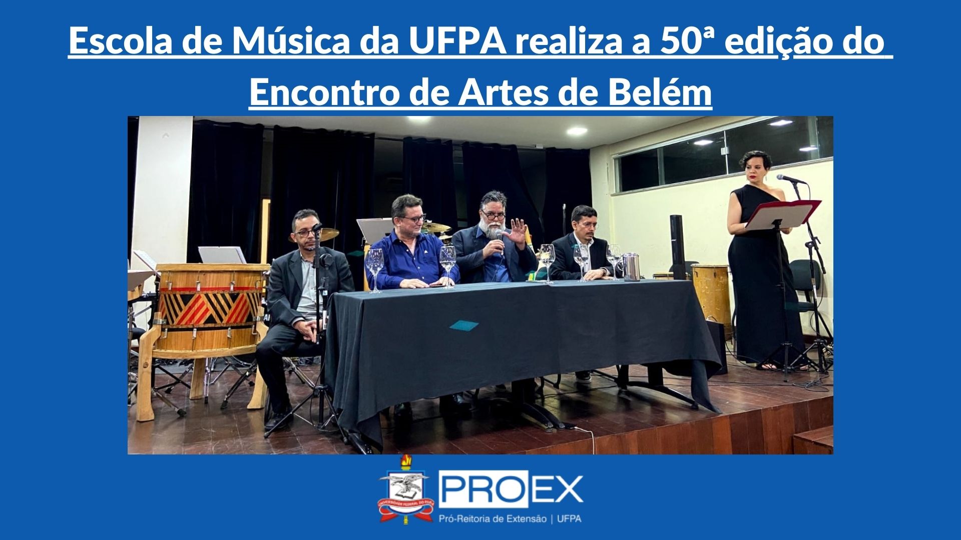 Escola de Música da UFPA realiza a 50ª edição do Encontro de Artes de Belém