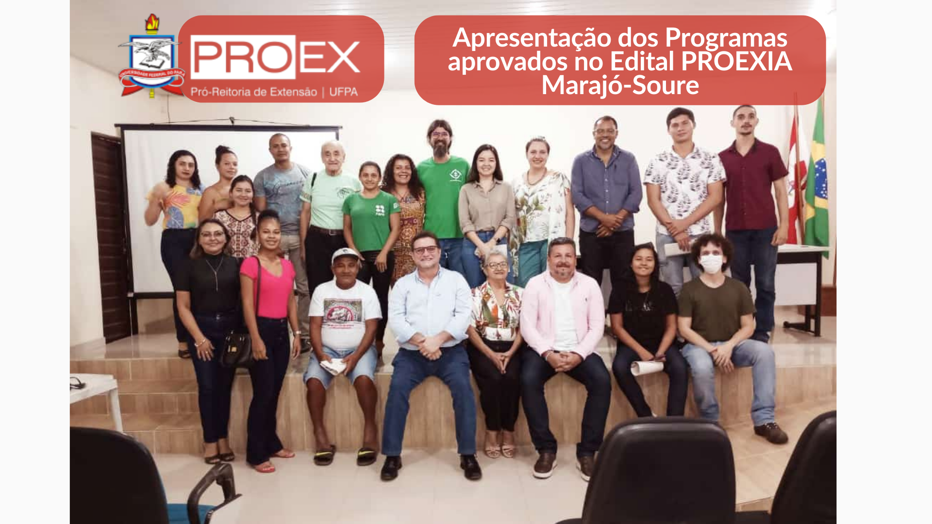 Apresentação dos Programas aprovados no Edital PROEXIA Marajó-Soure